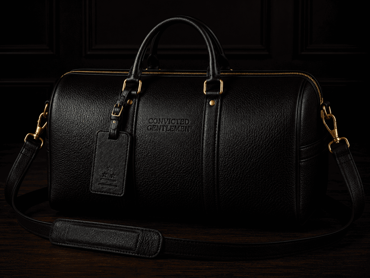 Weekender Bag — Jet Black